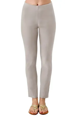 Gretchen Scott | GripeLess Pull On Pant | Women's | Light Grey Sporty functionality Comfortable Waistband