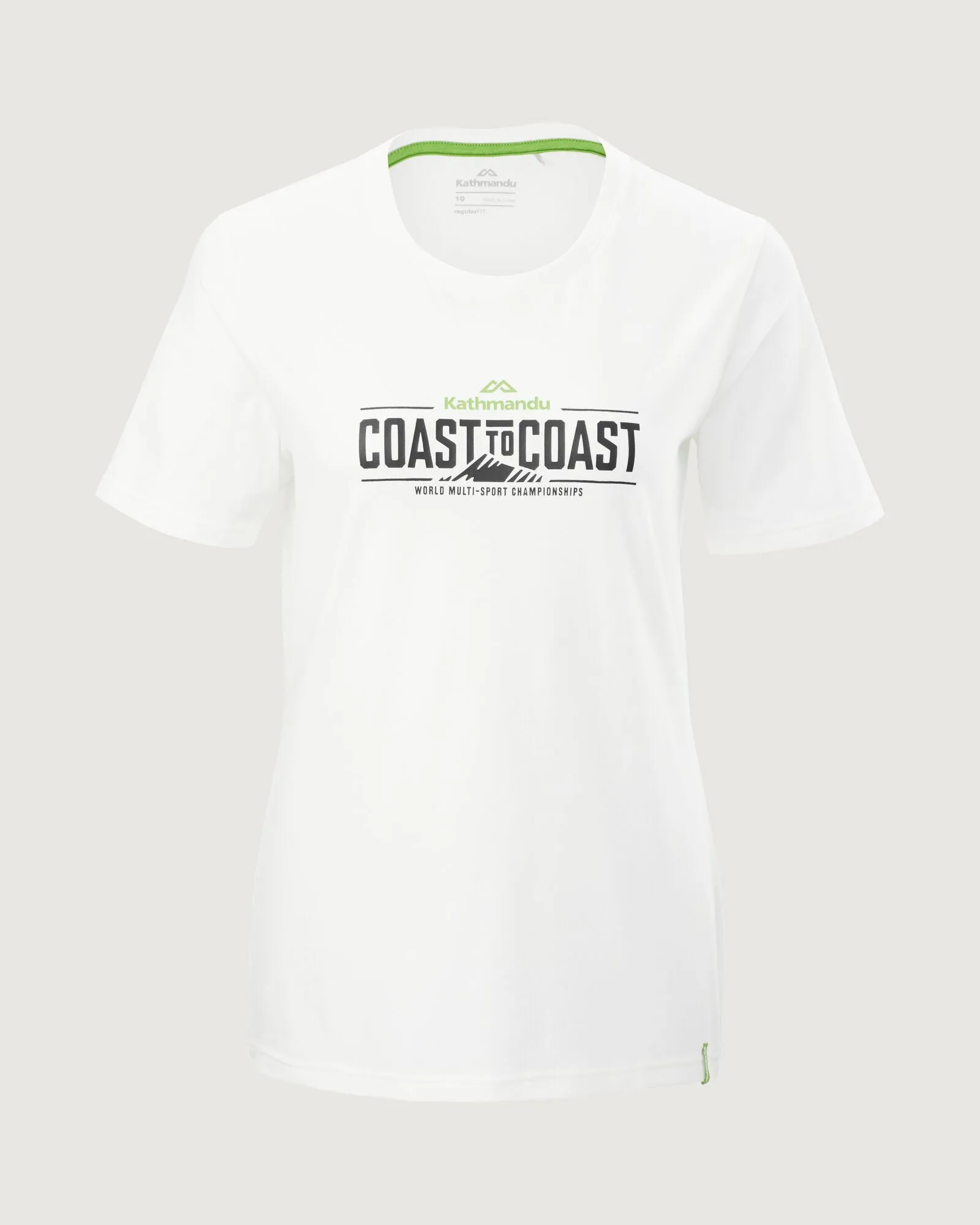 TemperatureControl Fabric Women's Coast to Coast T-shirt - White
