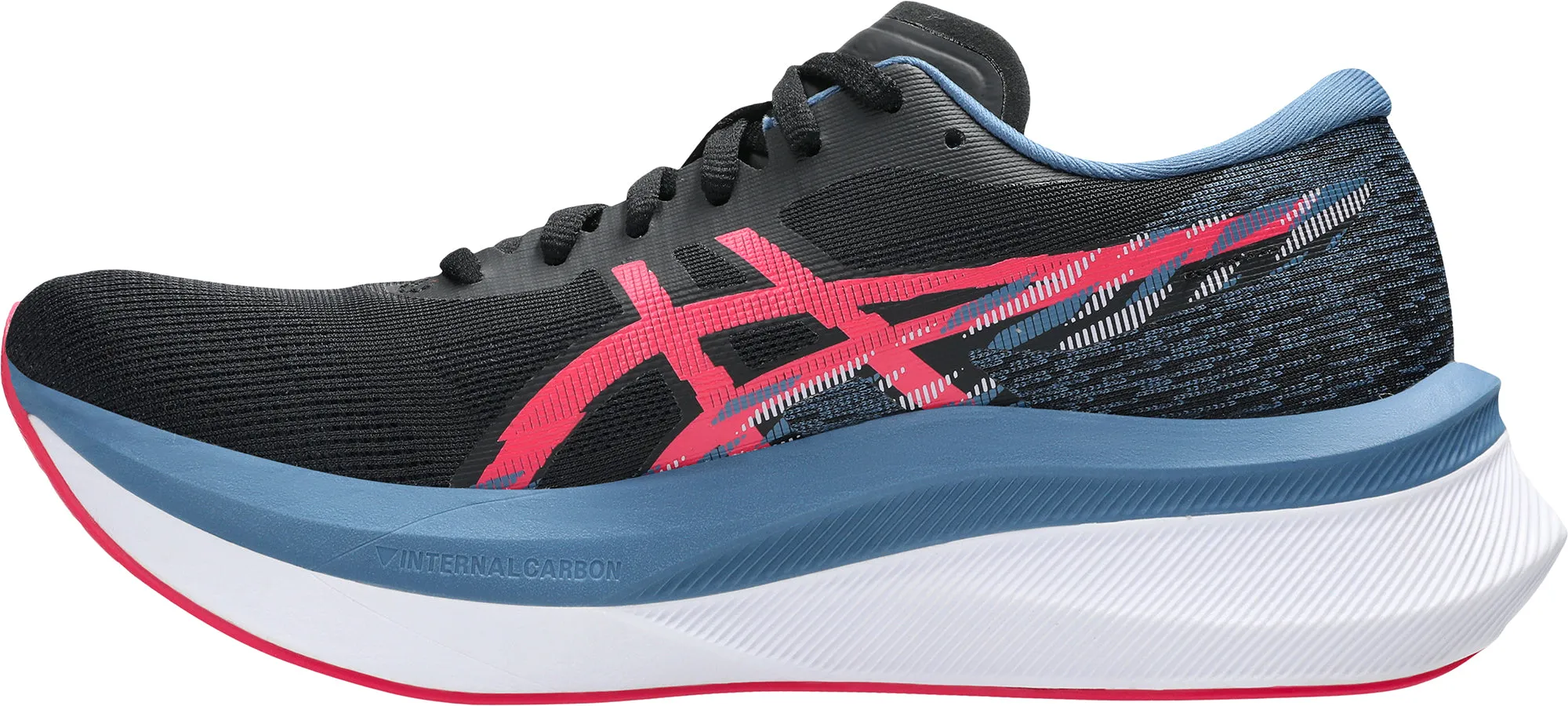 Asics Magic Speed 4 Womens Running Shoes - Black running technique