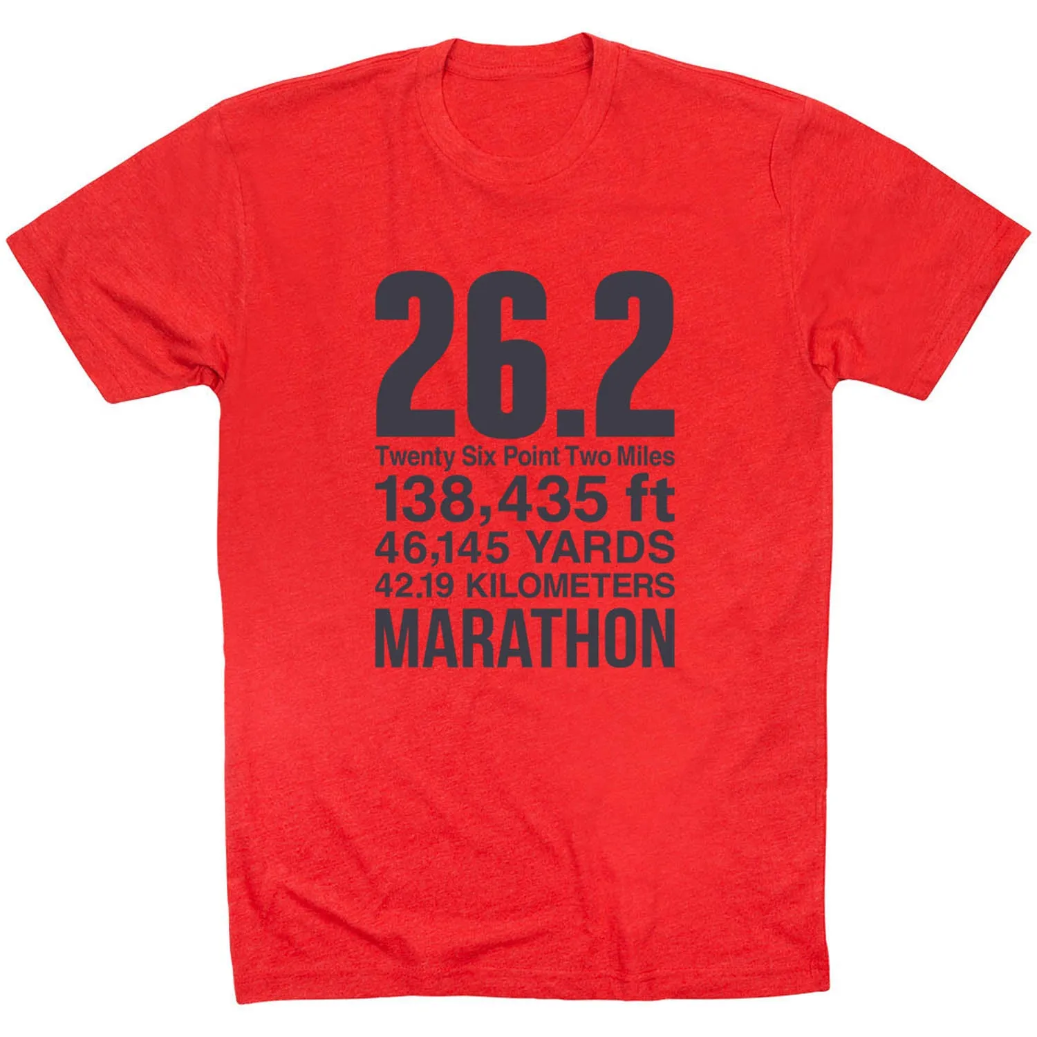 Flexible Weave Running Short Sleeve T-Shirt - 26.2 Math Miles