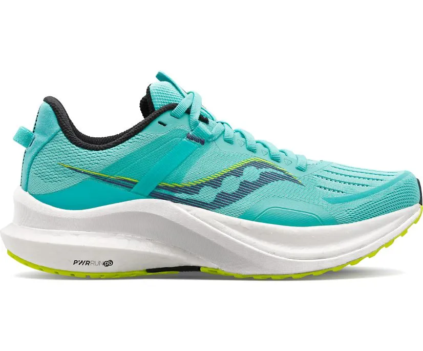Trail Responsive Rocker Geometry Saucony | Tempus | Women's | Cool Mint/Acid