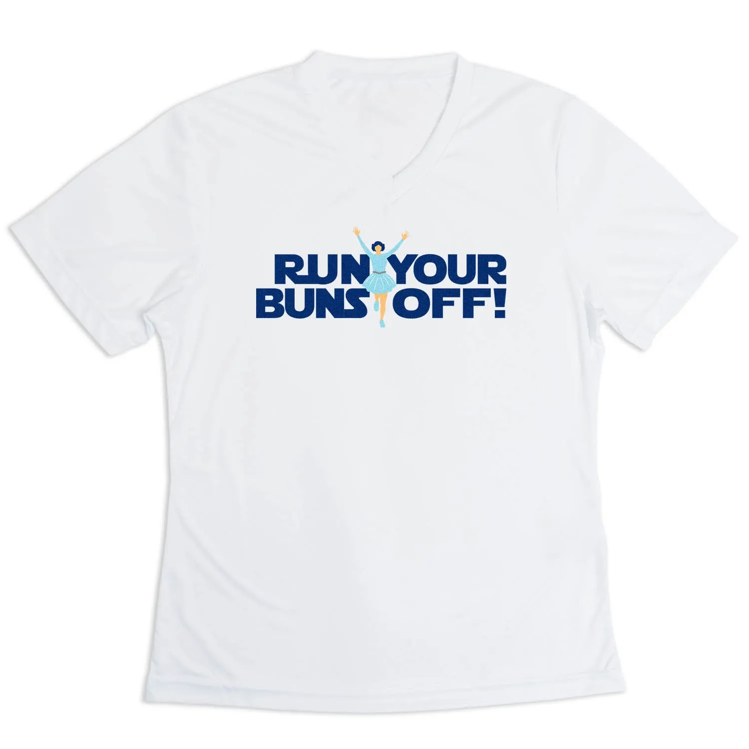 Abstract mystery Women's Short Sleeve Tech Tee - Run Your Buns Off