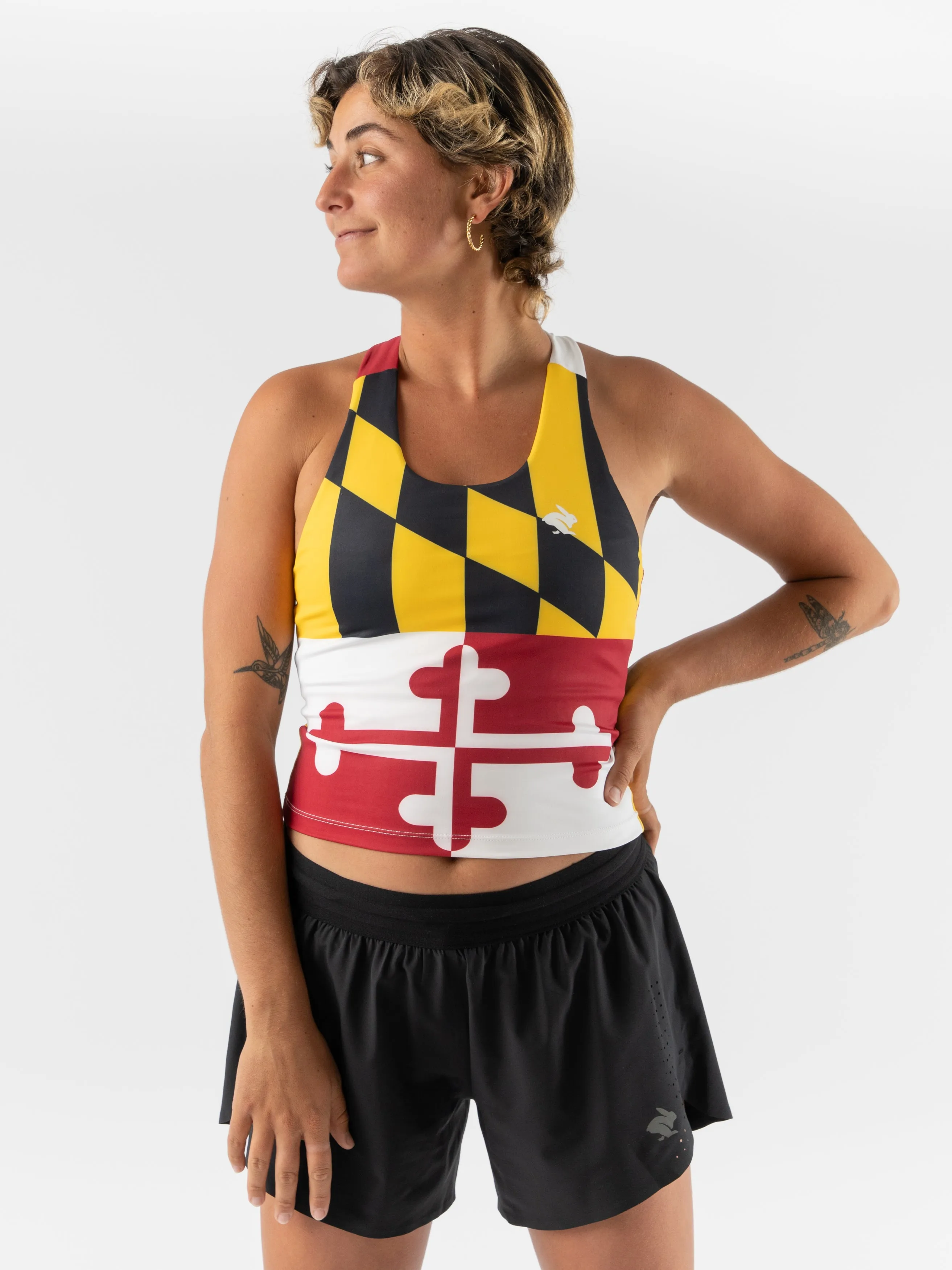 Crusher Crop | Maryland pre war preparation Soft Shell Fabric