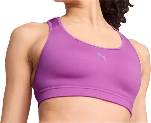 Puma 4KEEPS Womens Running Sports Bra - Purple All-Day Design Hip support