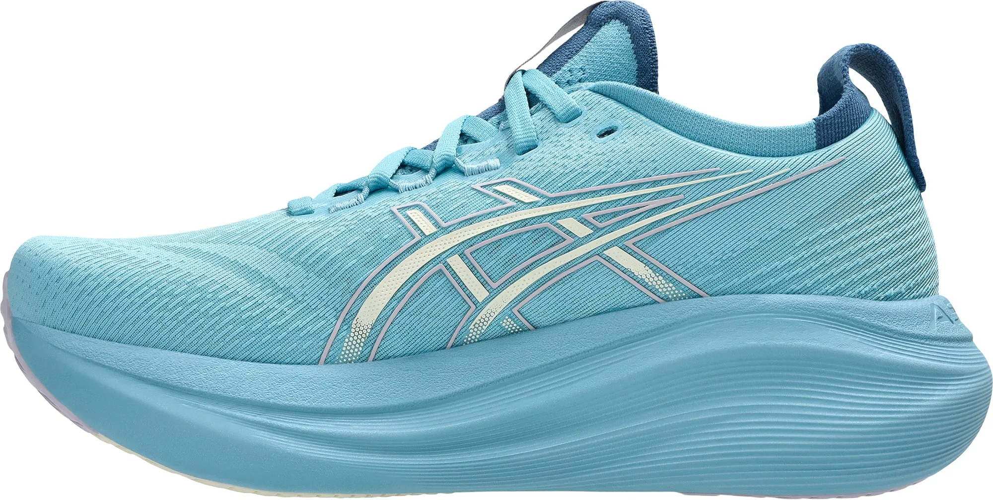 Asics Gel Nimbus 27 Womens Running Shoes - Blue style - conscious shoes