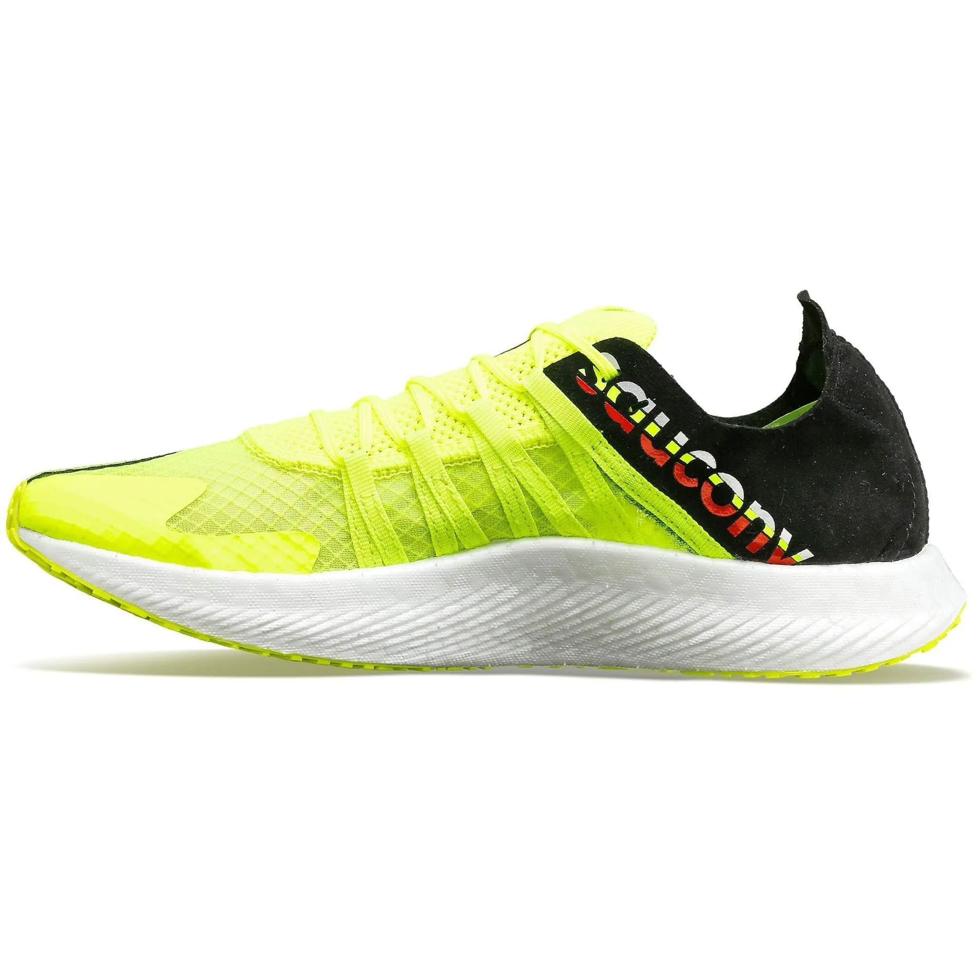 Dynamic Foot Lockdown bounce - return - energy shoes Saucony Sinister Womens Running Shoes - Yellow