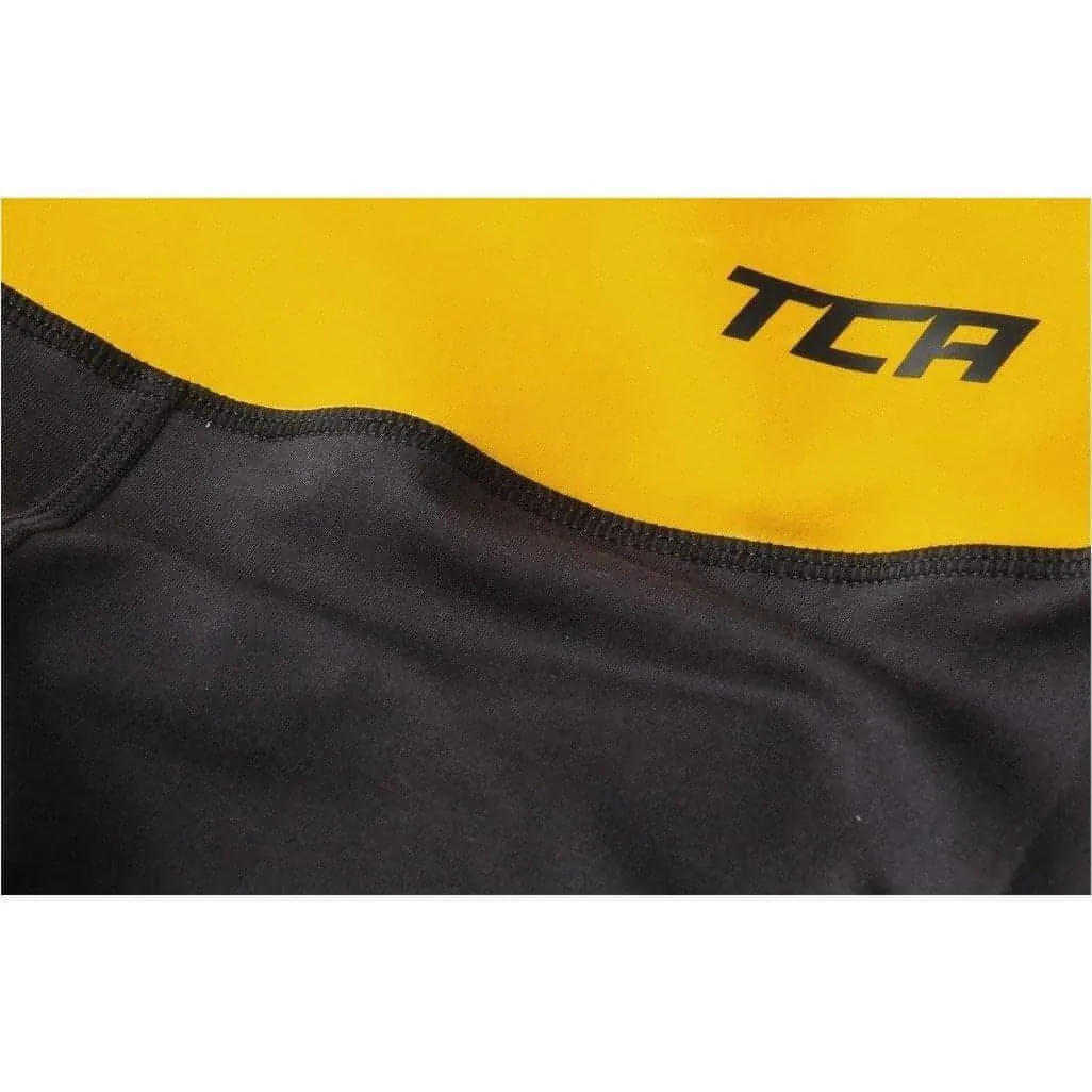 TCA Pro Performance Supreme High Waist Womens Long Running Tights - Black Active Lifestyle Hiking Trail