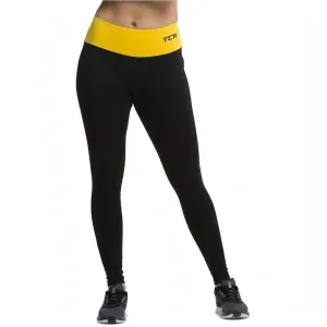 Weekend Trip Moisture Wicking Power Feel TCA Pro Performance Supreme High Waist Womens Long Running Tights - Black