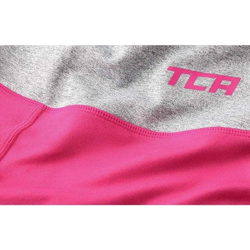 TCA Pro Performance Supreme High Waist Womens Long Running Tights - Pink Athletic Wearable