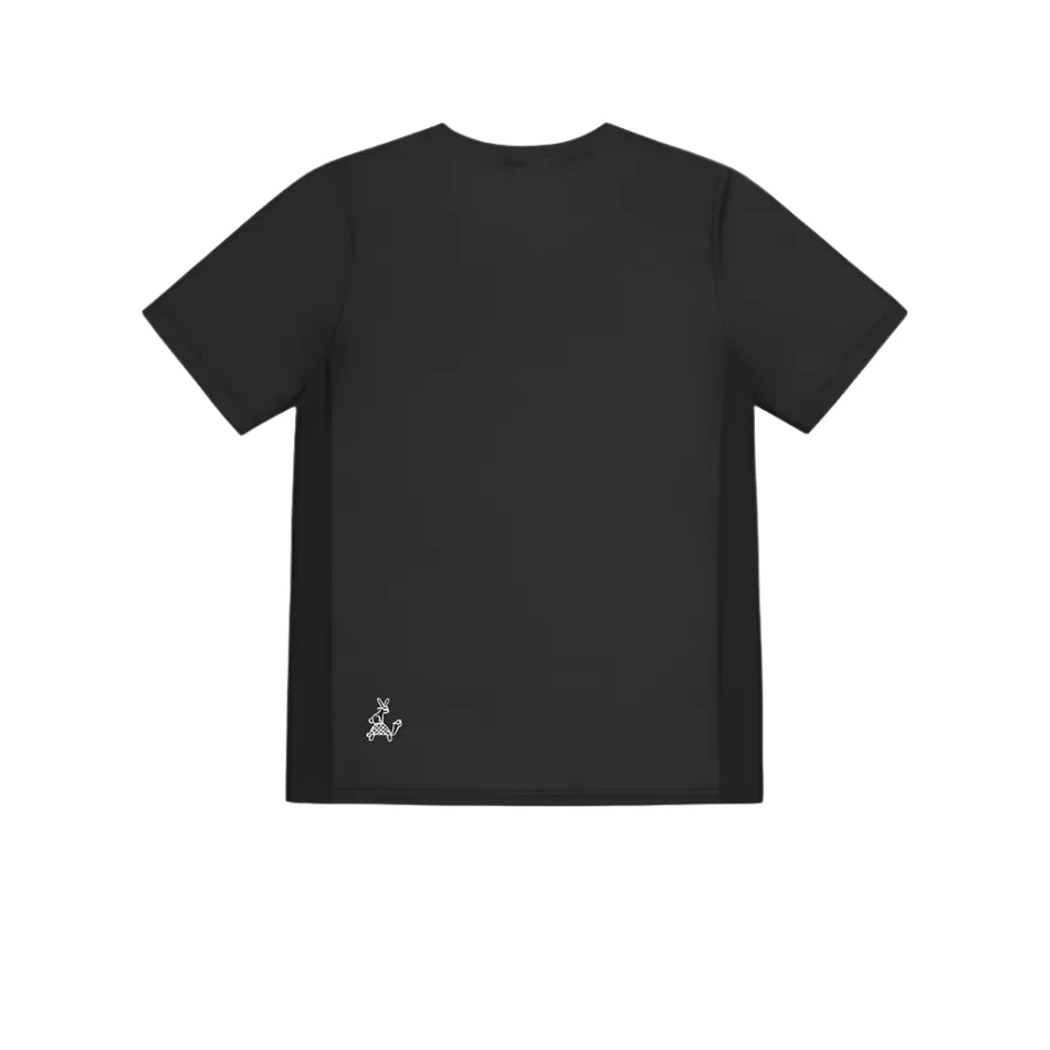 Casual Flex Wear Smart Layer Sealskinz Women's Keswick Ultra Light Running T-shirt Diamond Print in Black SS25