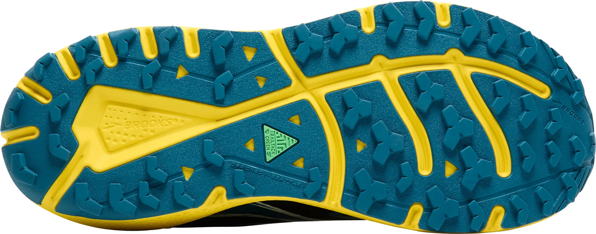 Reinforced Achilles Pad indoor - wear shoes Brooks Divide 5 Mens Trail Running Shoes - Black