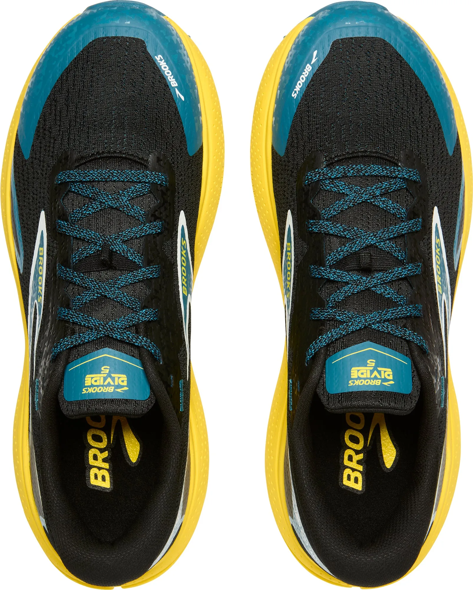 Adidas Boost Brooks Divide 5 Mens Trail Running Shoes - Black