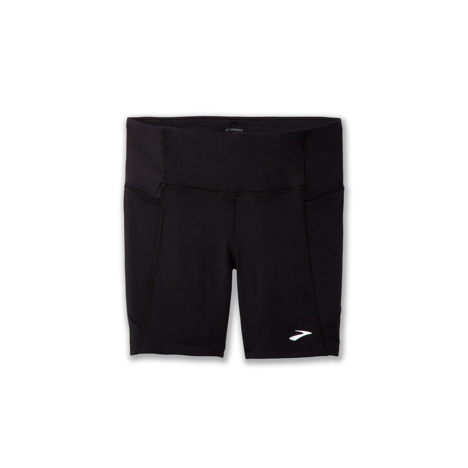 Static Free Finish Brooks | Moment 5" Short Tight | Women's | Black