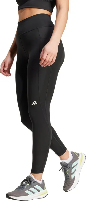 No Shrink Material adidas Own The Run 7/8 Womens Running Tights - Black