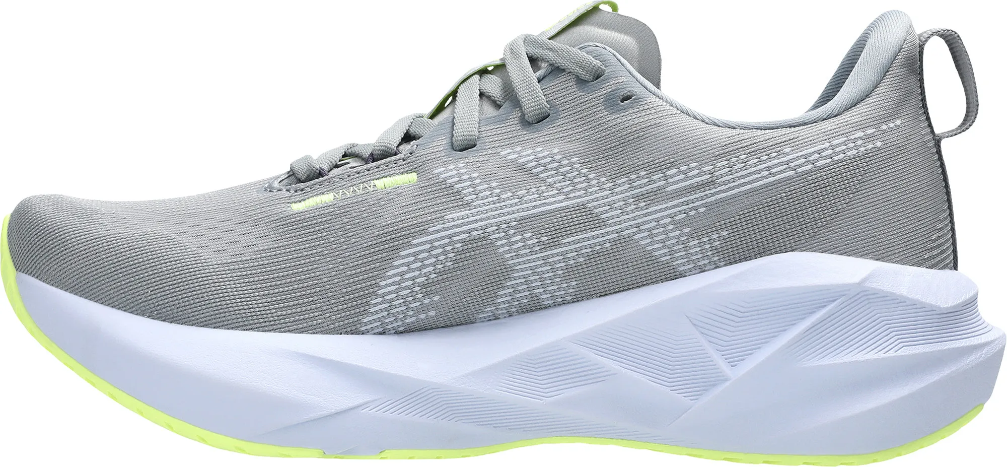 Asics NovaBlast 5 Womens Running Shoes - Grey aerobic footwear Triathlon