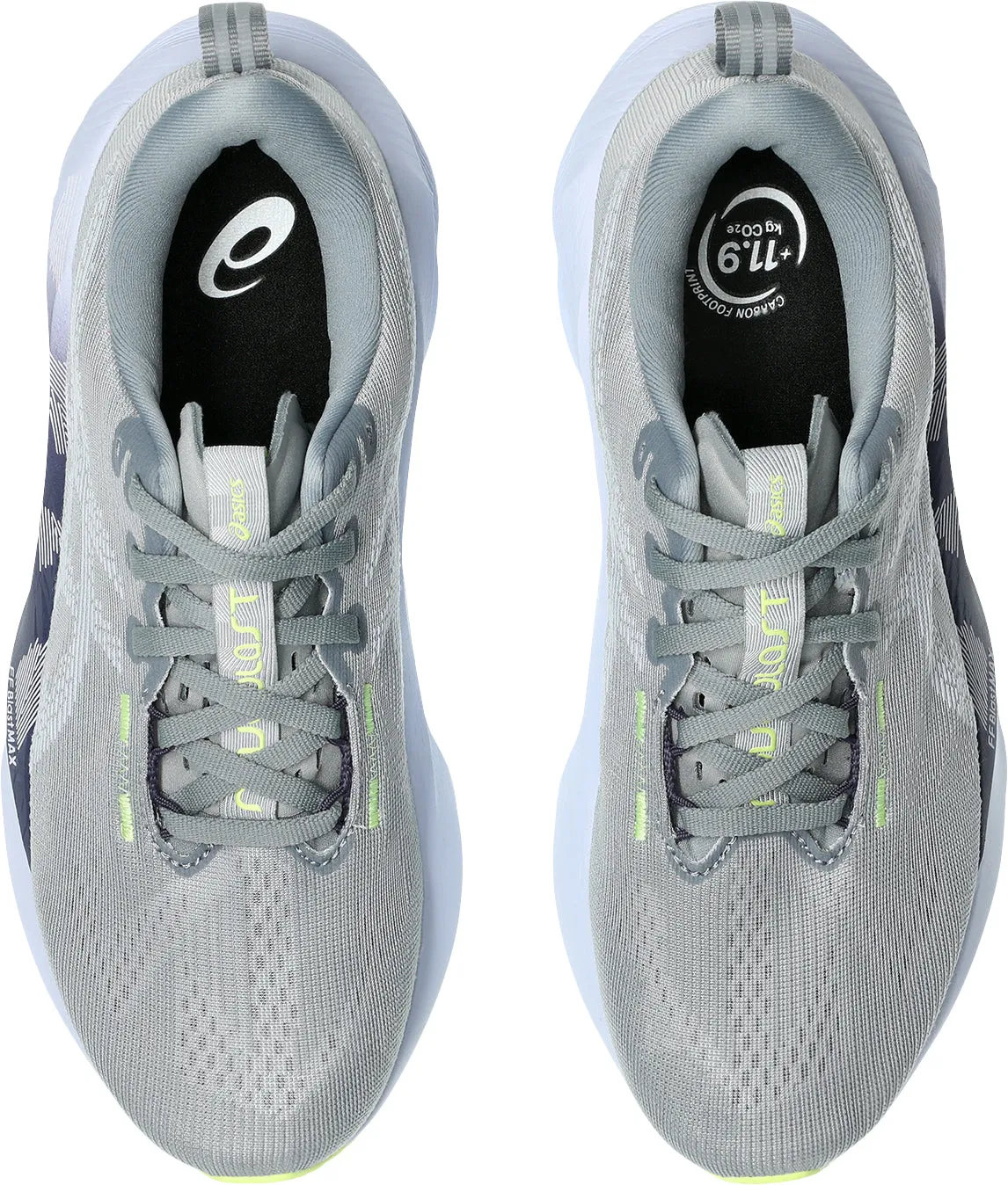 Asics NovaBlast 5 Womens Running Shoes - Grey Entry - level