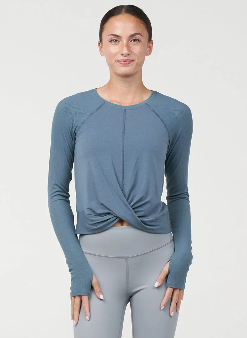 Core Fresh Coastal use Twist Front Long Sleeve
