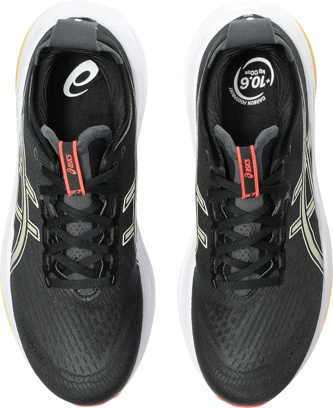 Group - running Asics Gel Nimbus 27 Mens Running Shoes - Black