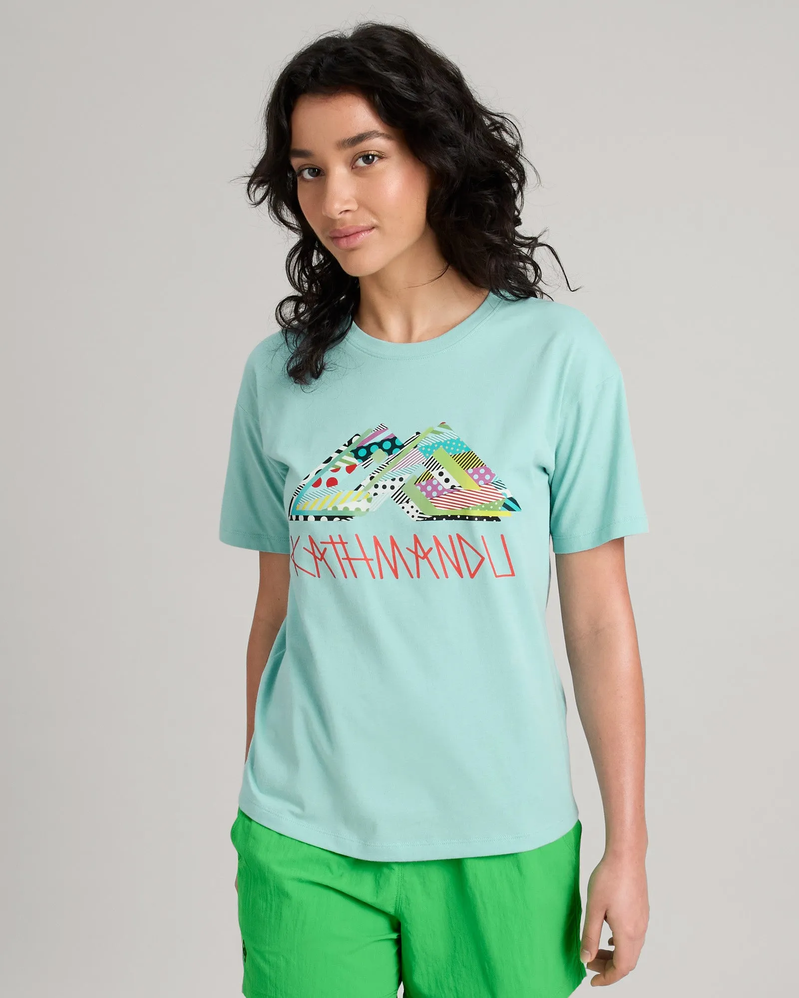 Jason Woodside Kathmandu Logo Women's T-shirt - Splash Breathable Comfort Cozy Style
