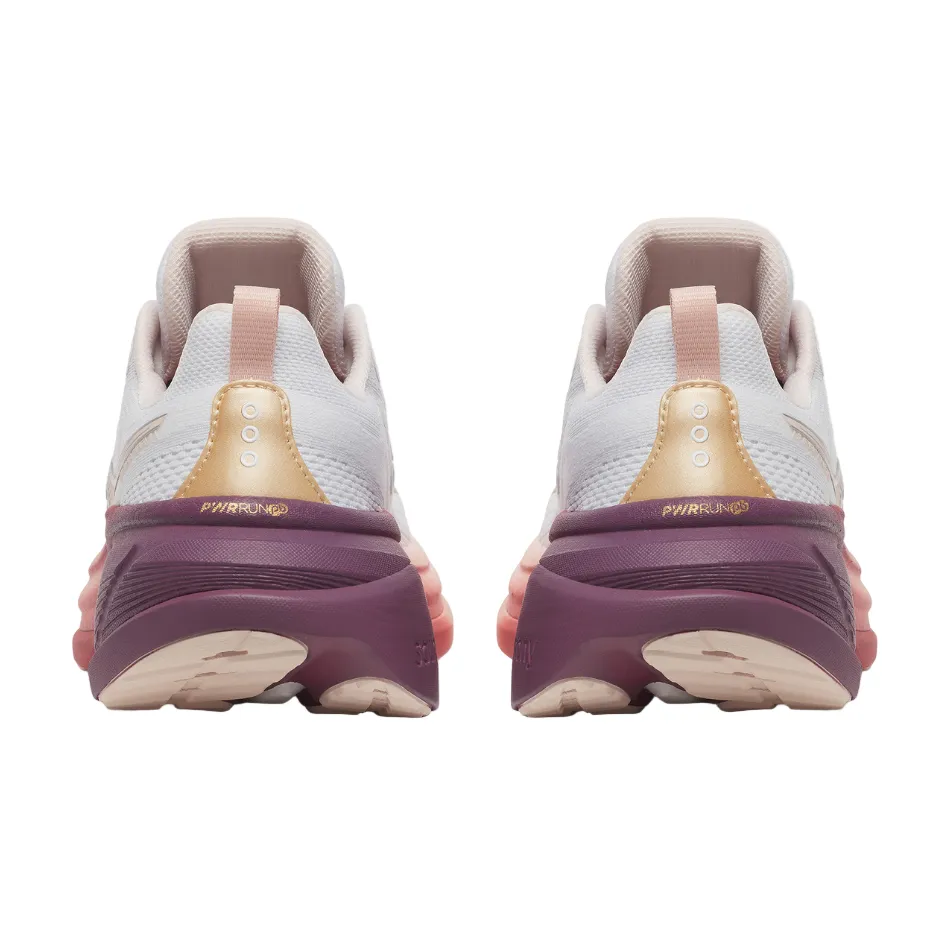 individual sports shoes Lightweight Mesh Materials Saucony Women's Hurricane 25 Running Shoes in White/Cameo - Online Exclusive