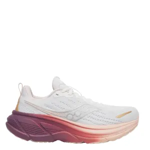 Saucony Women's Hurricane 25 Running Shoes in White/Cameo - Online Exclusive mid - range shoes ground - feel - feature shoes