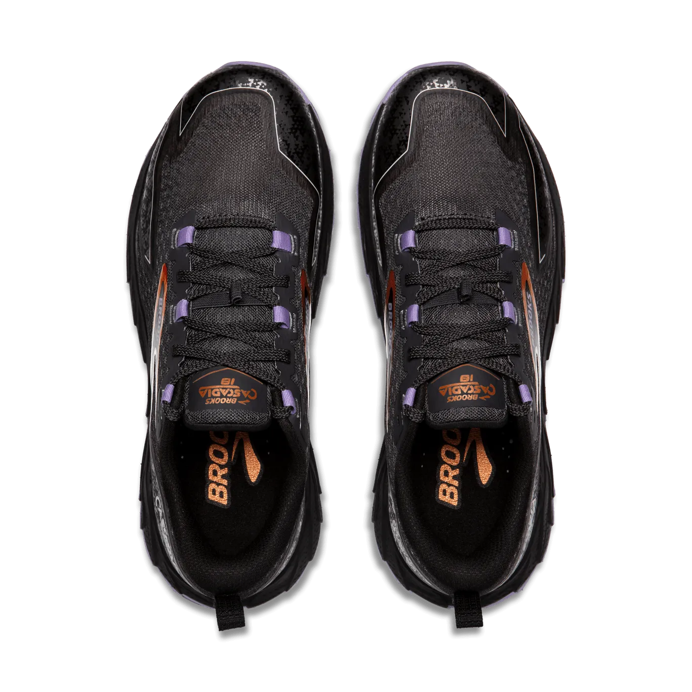 Brooks Cascadia 18 Womens marathon prep shoes cross training trail shoes