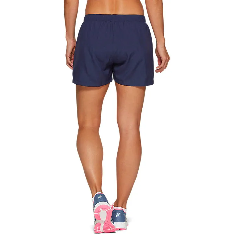 Heart Soul Legend Glow Asics Women's Silver 4 Inch Short Peacoat