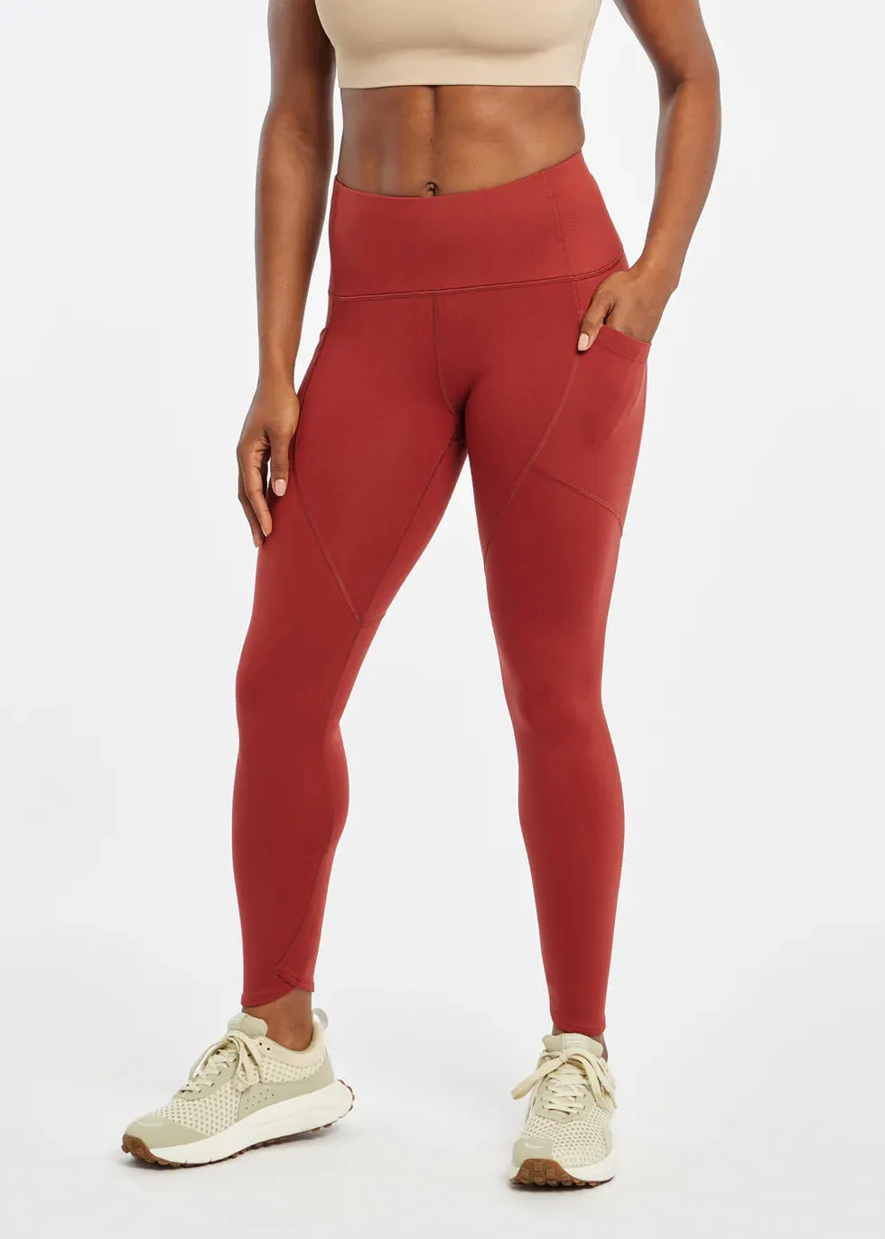 present for him Oiselle | Flyout Tights | Women's | Redwood