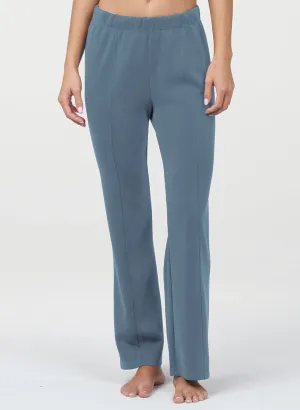 Quick Dry Weave Luxe Seamed Straight Leg Pant - FINAL SALE