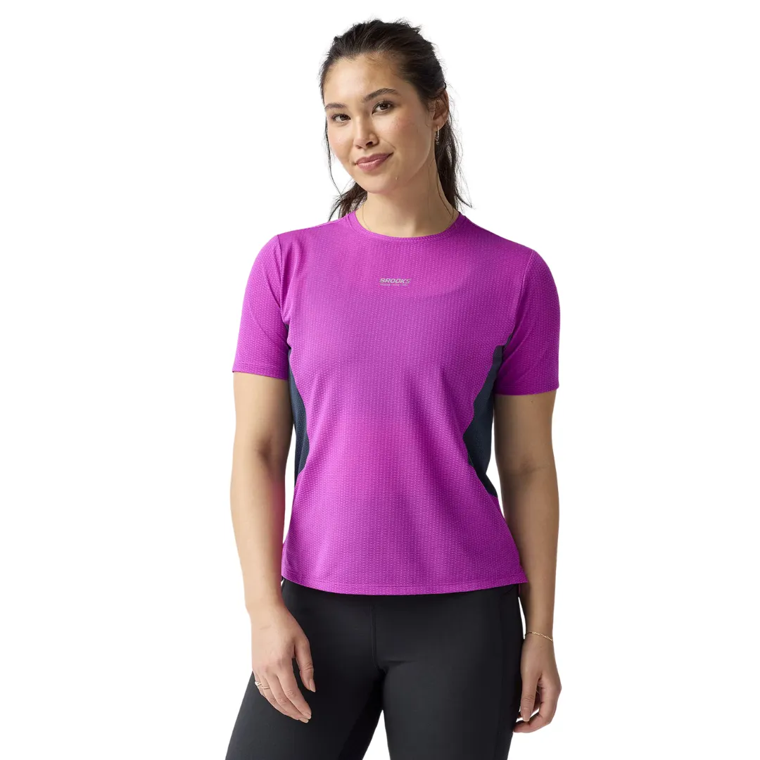 Brooks Womens High Point S/S Tee 2.0 AW25 Breathable and Comfortable mix and match
