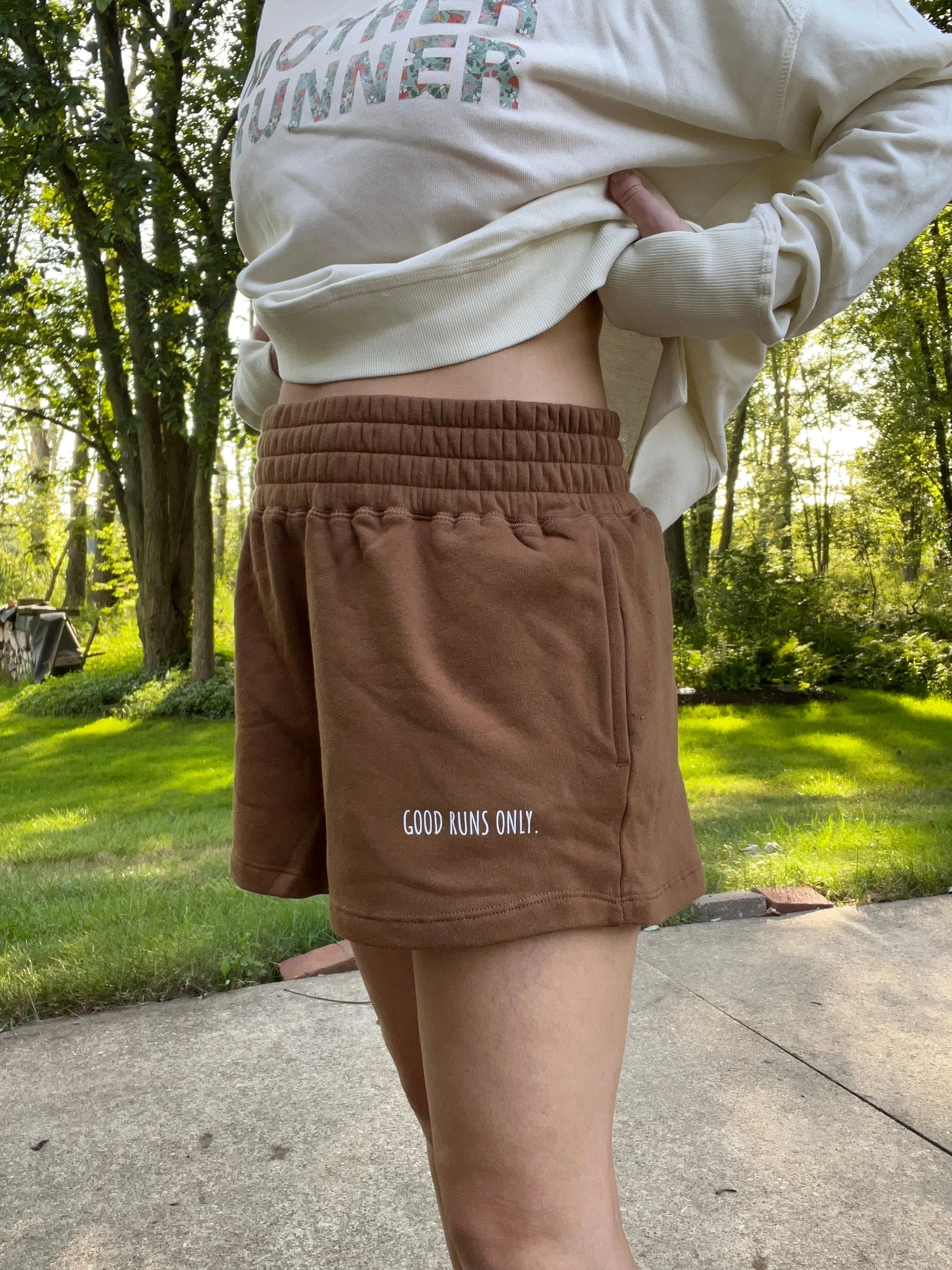 Clean Fabric Good Runs Only Relax Shorts