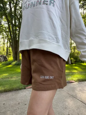 ethical fashion Good Runs Only Relax Shorts
