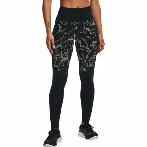 Tall Fit Airport Travel Under Armour OutRun The Cold Womens Long Running Tights - Black