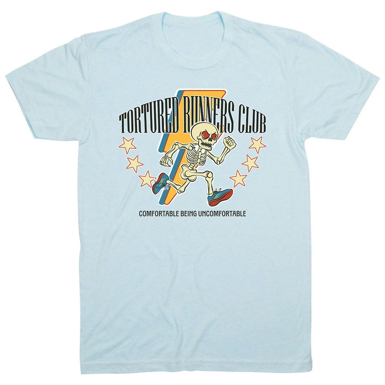 Running Short Sleeve T-Shirt - The Tortured Runners Club All Day Wear Oversized Silhouette