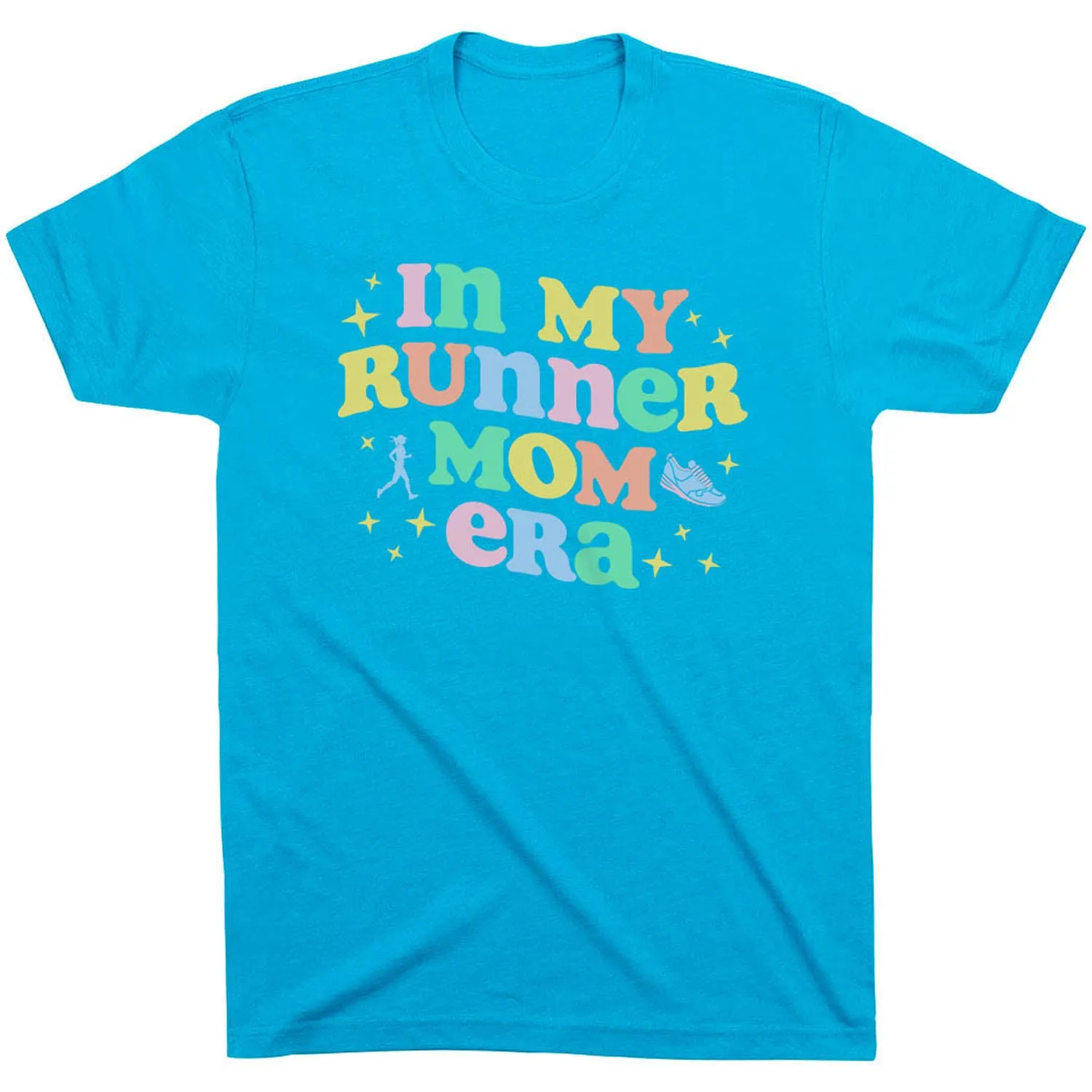 TexturedWeavePattern Running Short Sleeve T-Shirt - In My Runner Mom Era