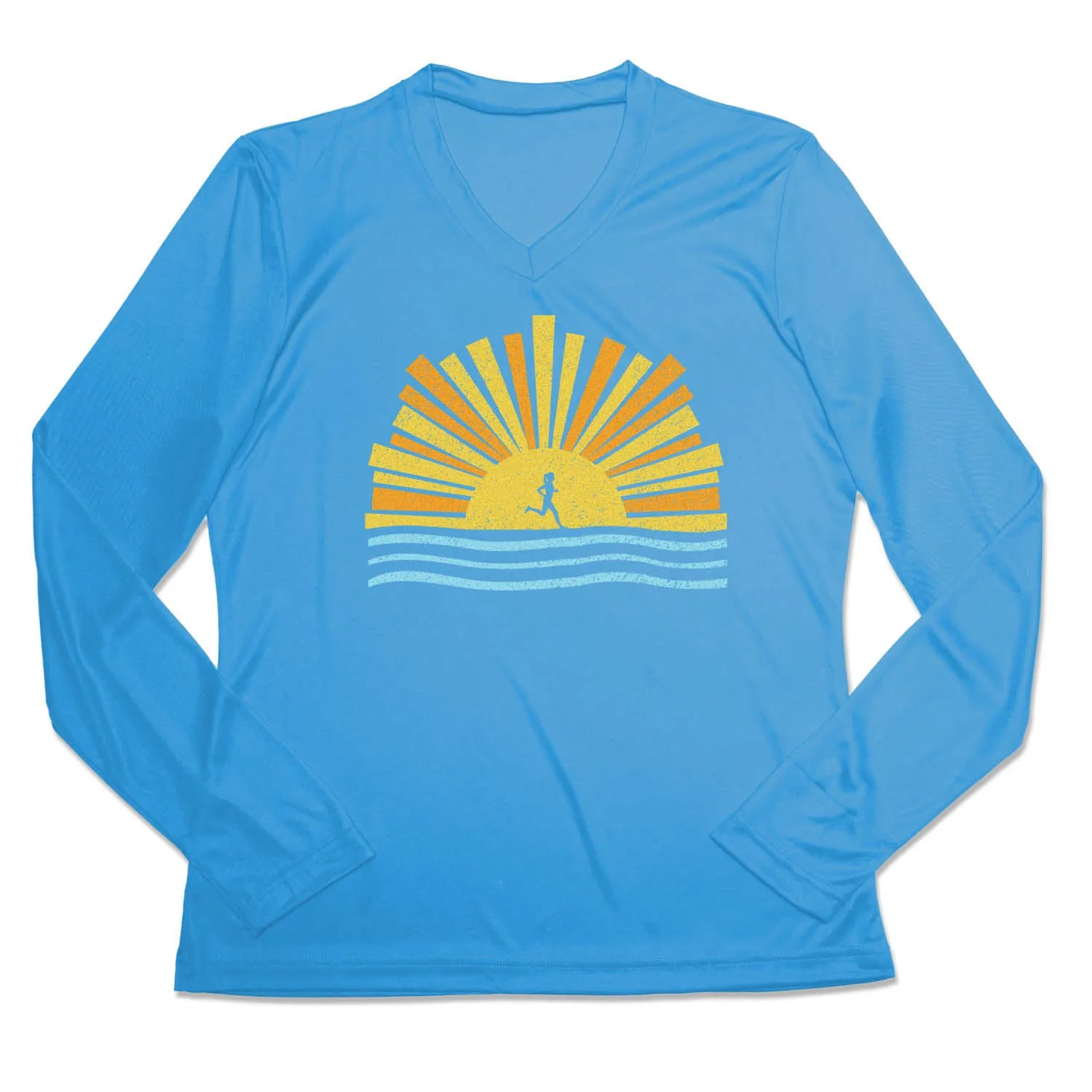 Smart Layer Women's Long Sleeve Tech Tee - Here Comes The Sun