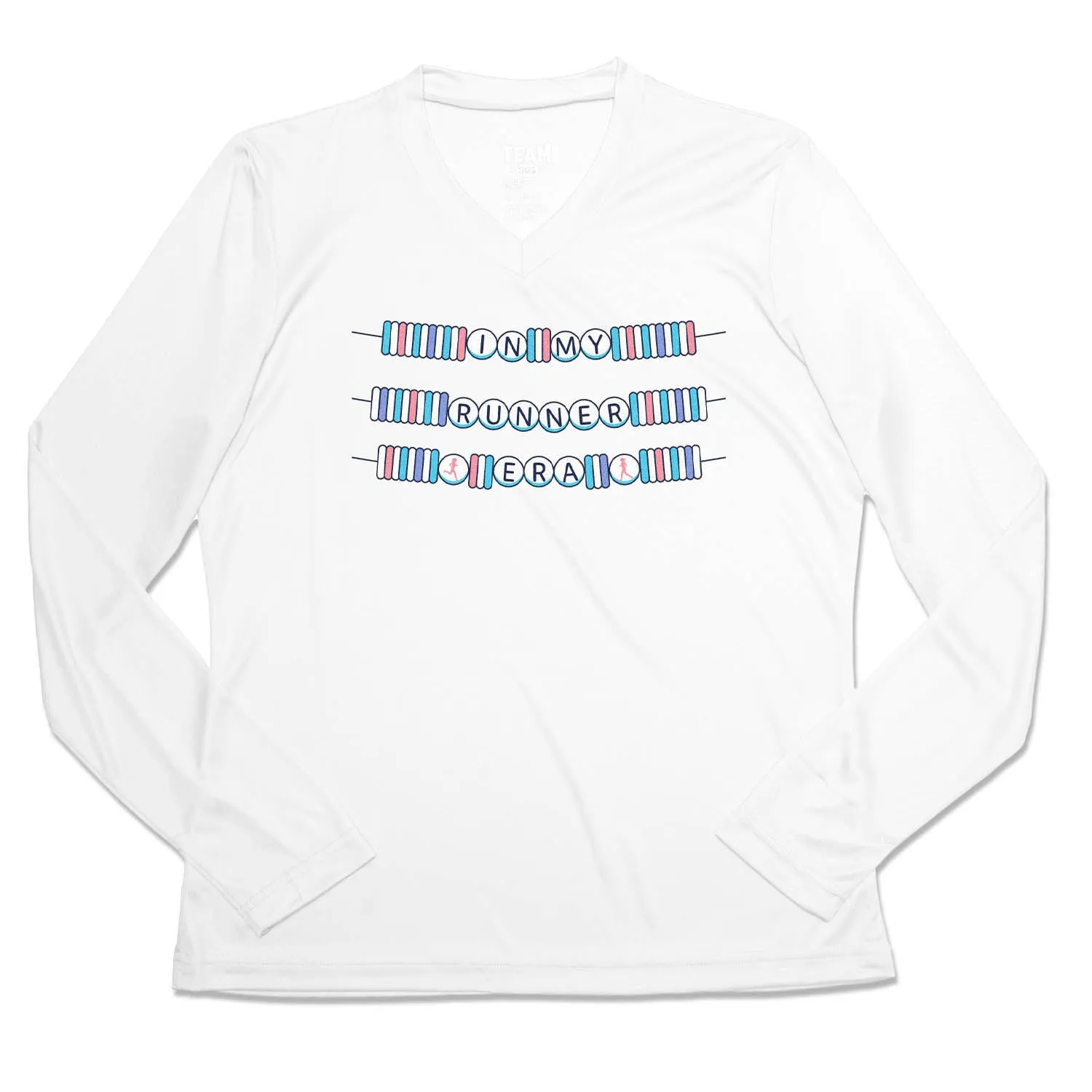 Moisture Management Technology Women's Long Sleeve Tech Tee - In My Runner Era