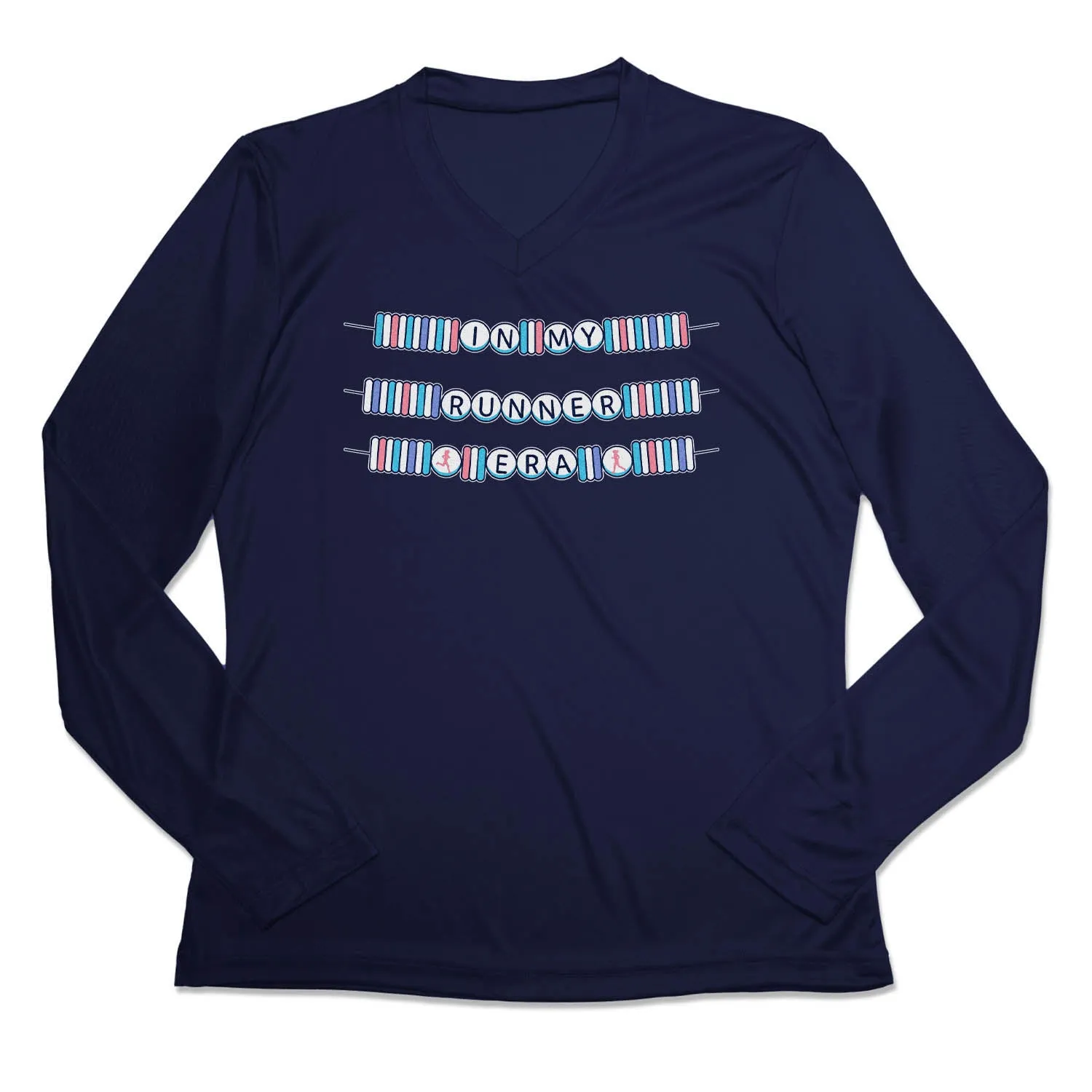 Luxurious Women's Long Sleeve Tech Tee - In My Runner Era