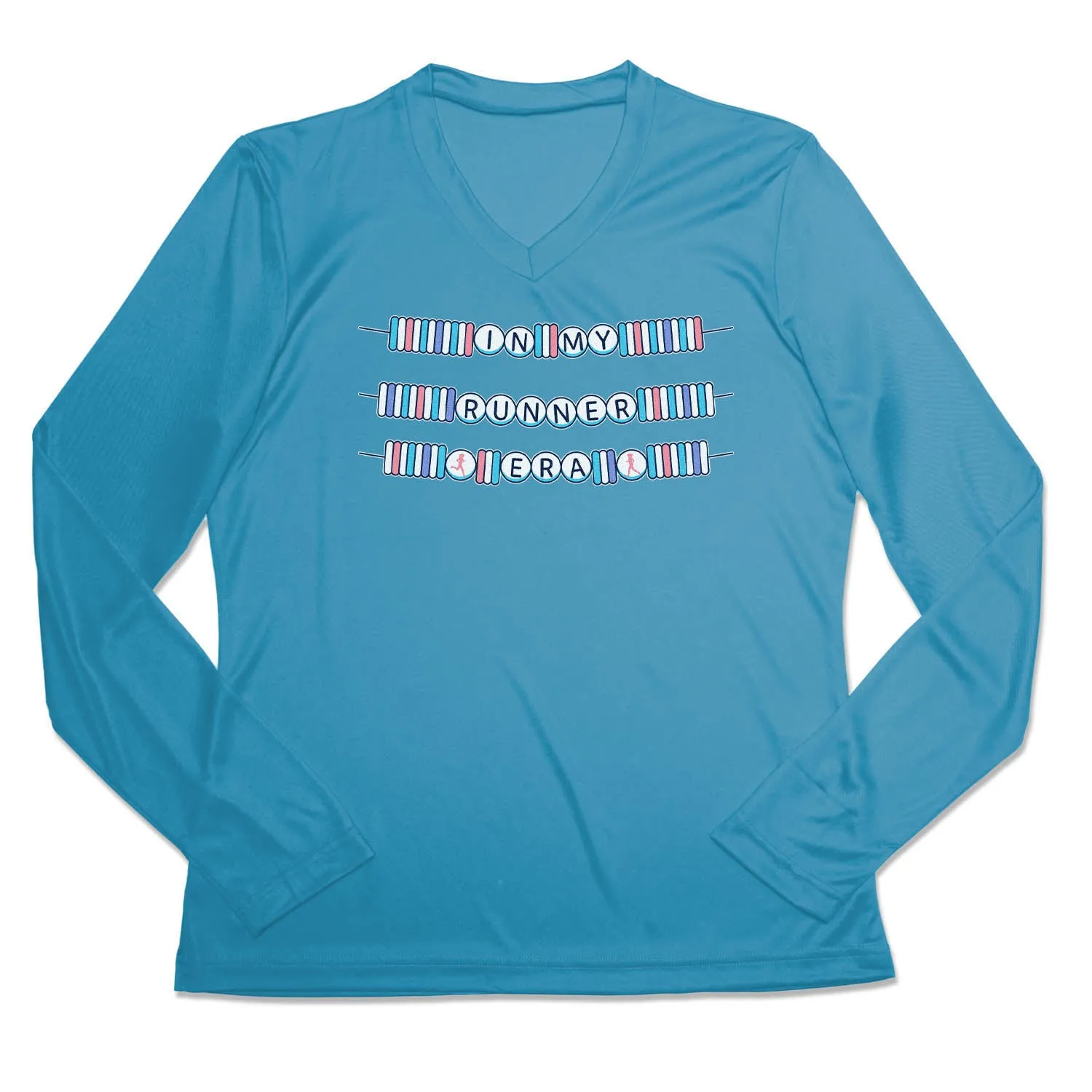Microfiber texture Women's Long Sleeve Tech Tee - In My Runner Era