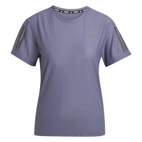 Fit Comfort adidas Own The Run Short Sleeve Women's Running Tee - Preloved Violet