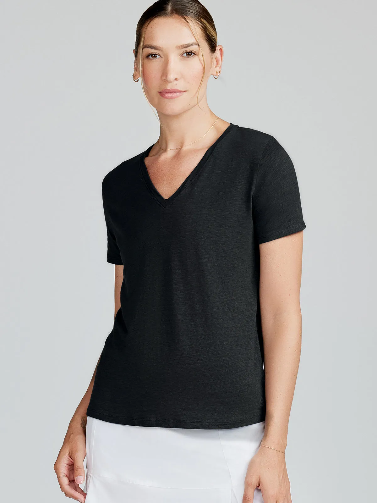 All Day V-Neck T-Shirt Urban Trend Look