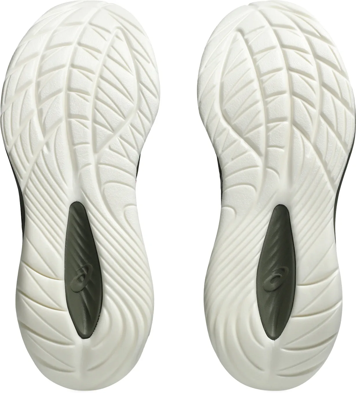 grip - improved running shoes Enhanced Stability Pods Asics Gel Cumulus 27 GORE-TEX Womens Running Shoes - Green