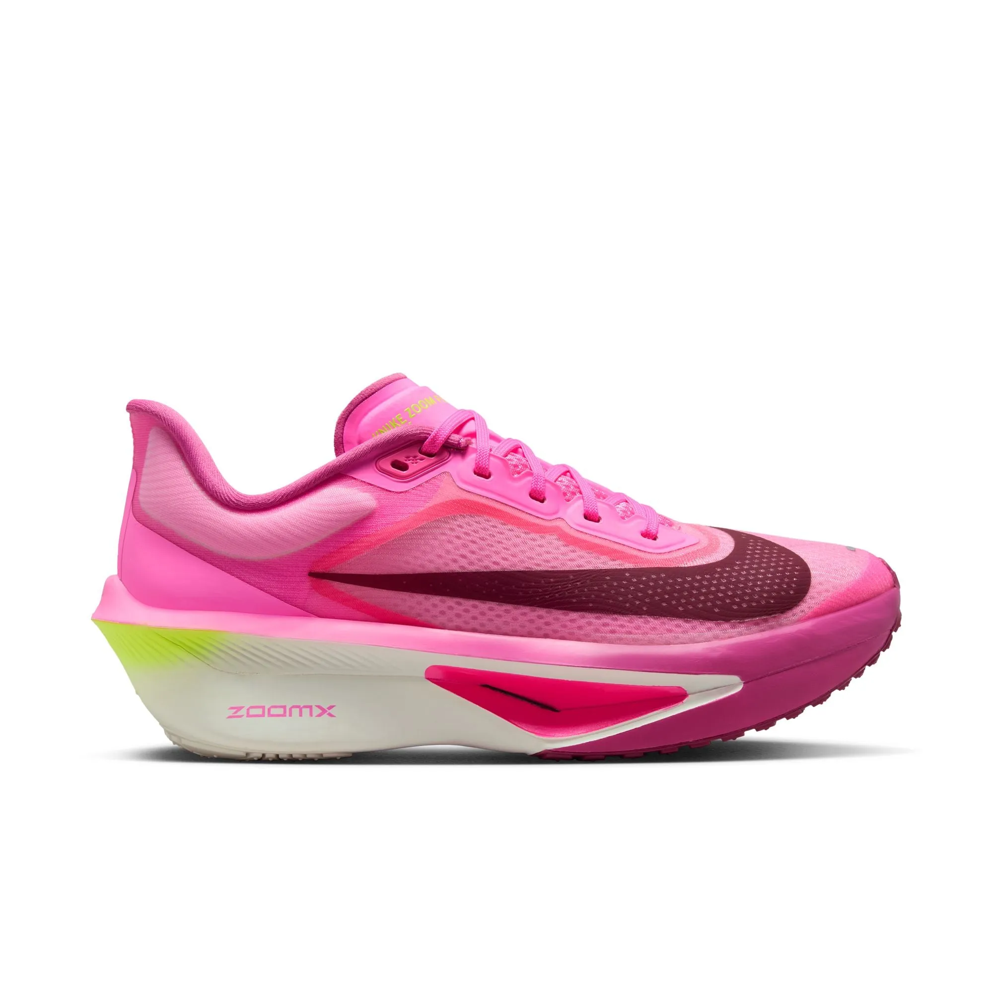 Ergonomic Last Women??s Zoom Fly 6 (602 - Pink Spell/Bordeaux-Crimson Tint)