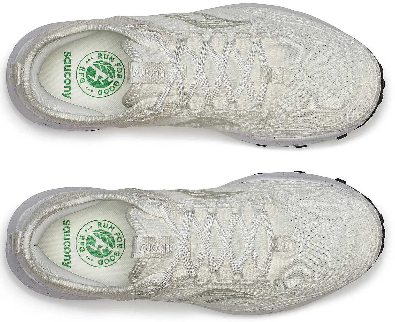 Saucony Peregrine RFG Mens Trail Running Shoes - White Torsional Rigidity System