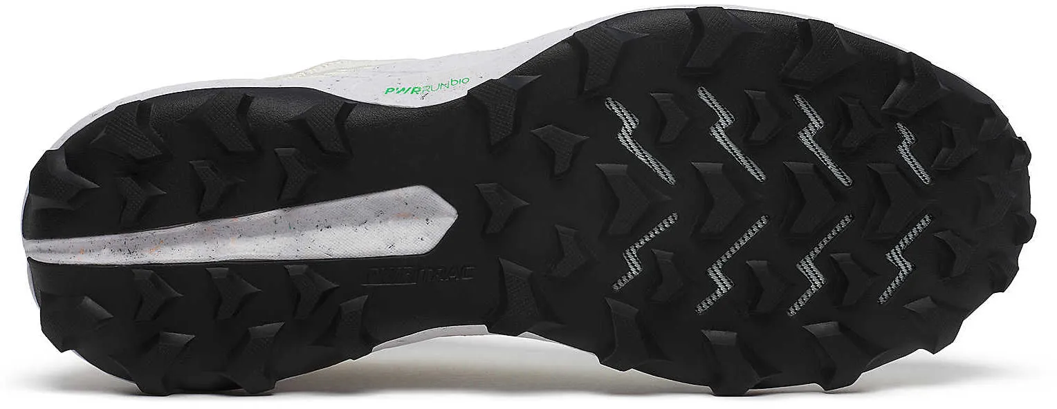 Saucony Peregrine RFG Mens Trail Running Shoes - White political - event running wear