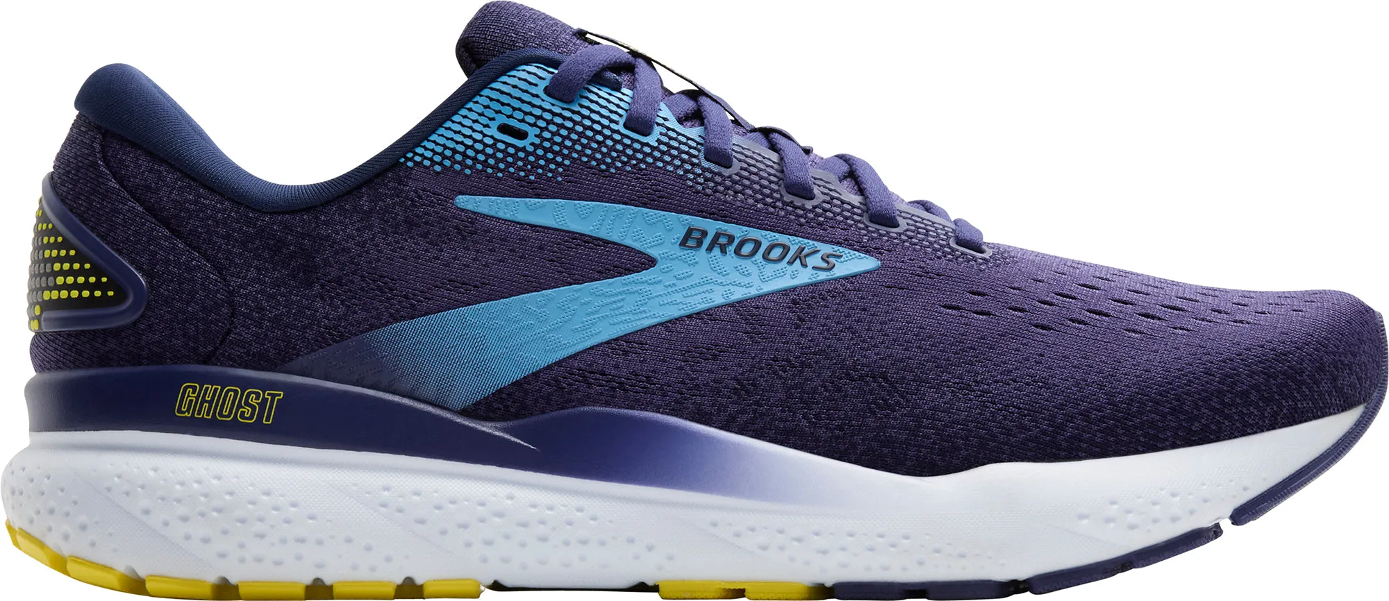composite - sole - feature shoes Brooks Ghost 16 Mens Running Shoes - Blue