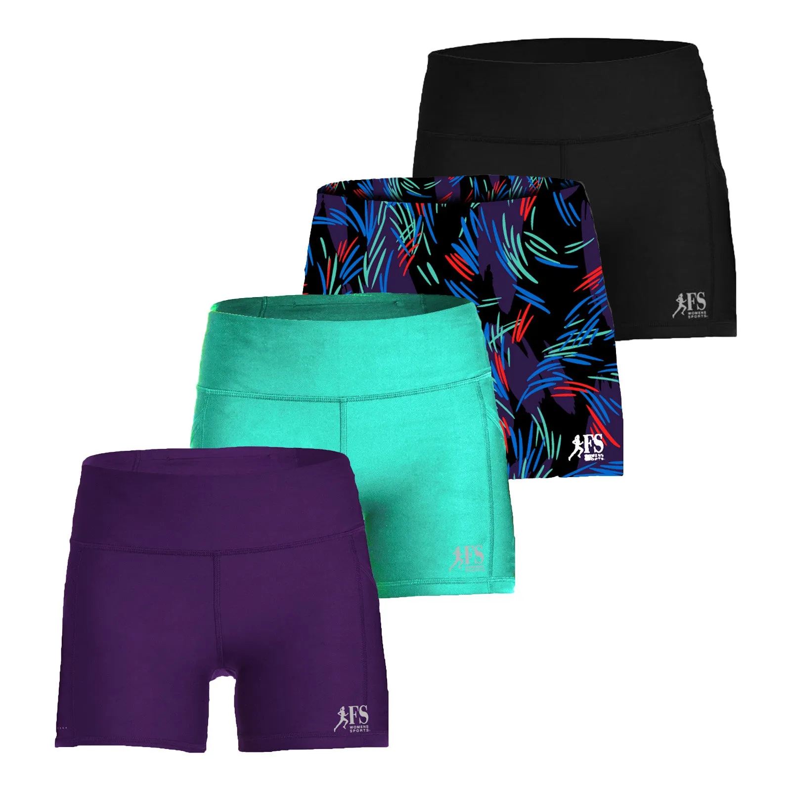 Women's Frank Shorter Sprint Lycra Short Light Touch cardigan All Day Comfort Fit