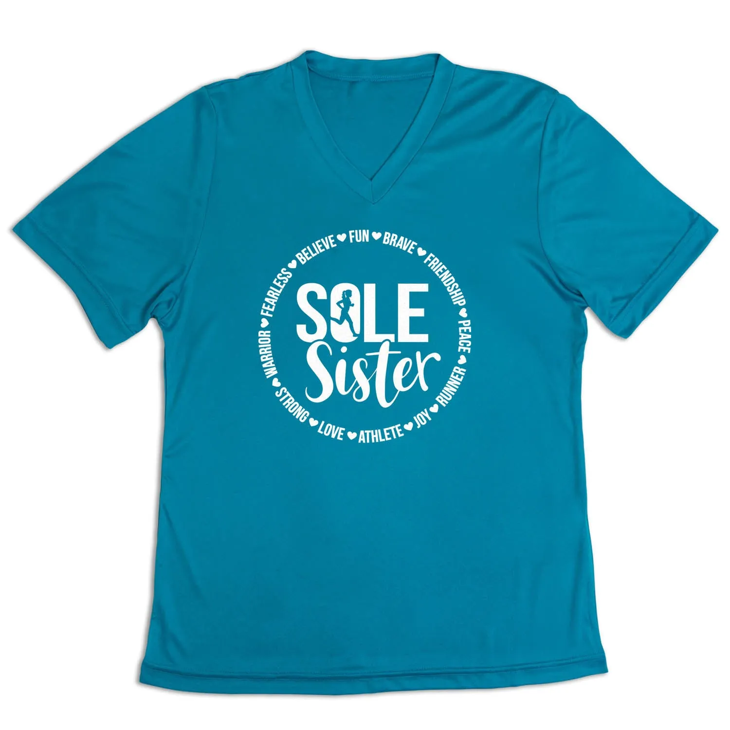 Weekend Comfort Wear Stylish Casual Women's Short Sleeve Tech Tee - Sole Sister