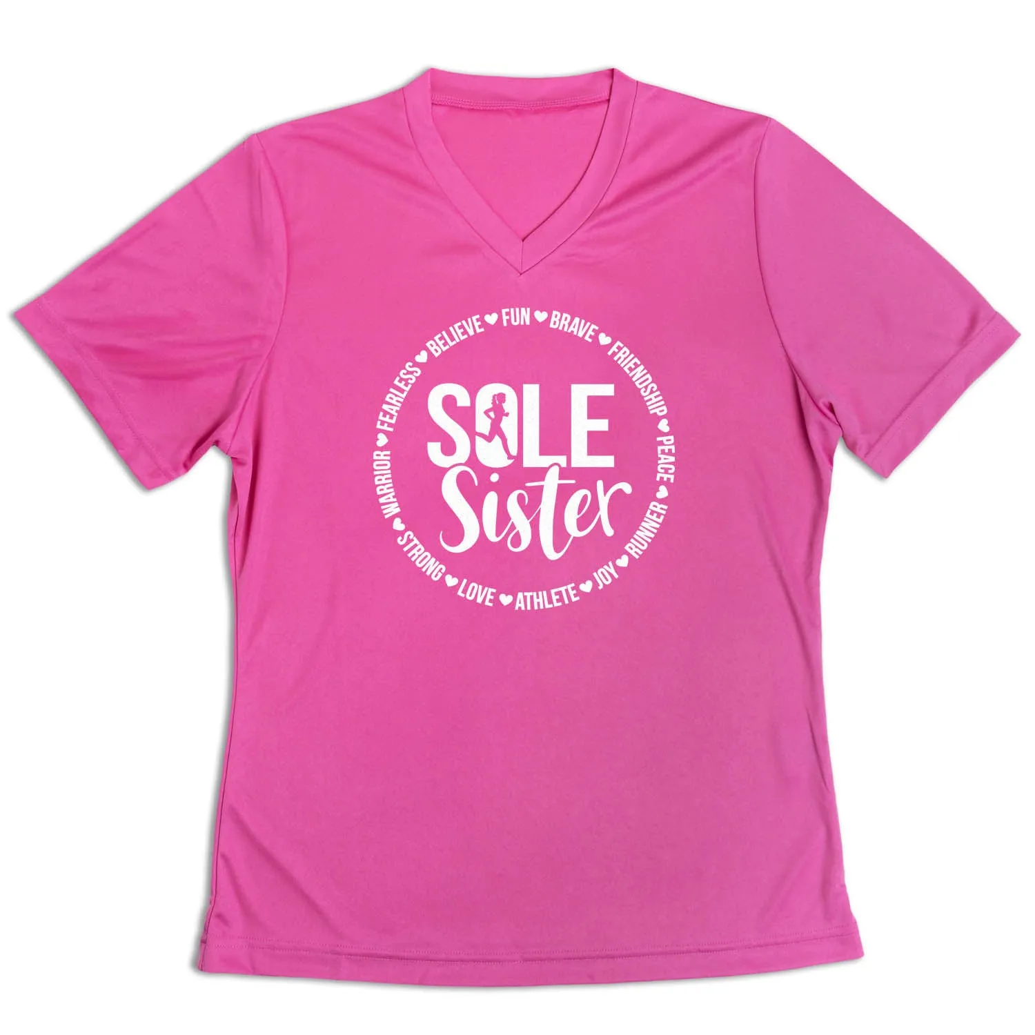 Women's Short Sleeve Tech Tee - Sole Sister Soft Wear