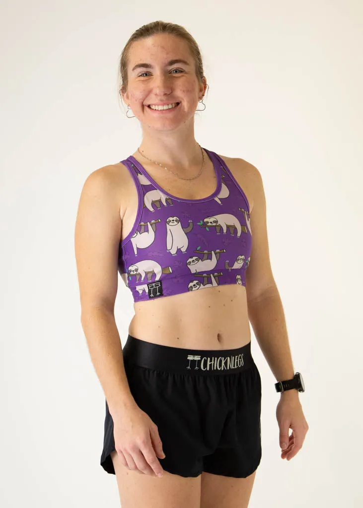 simple design Sloths OG Sports Bra